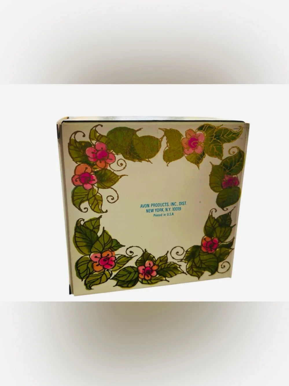 Avon “Love Nest” Soap Dish Set – Milk Glass Bird Dish w/ Sealed Bird Soaps